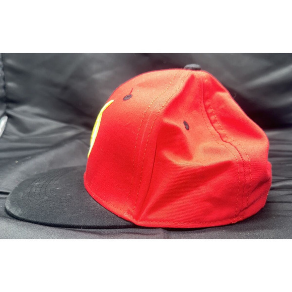 Dc Comics Originals The Flash Logo Embroidered Snapback Hat Red/Black Adjustable - Picture 4 of 10